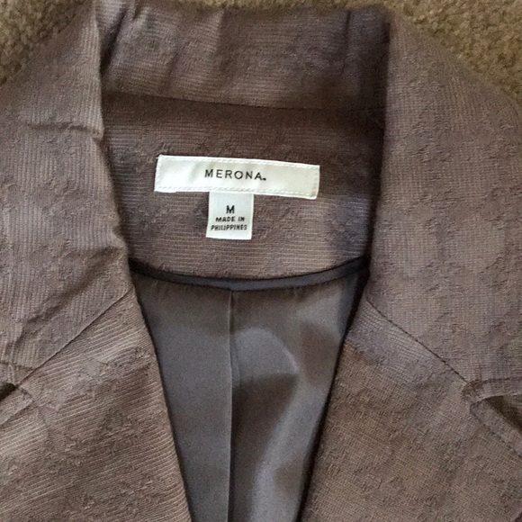 Merona 3/4 length sleeve jacket - Picture 2 of 4